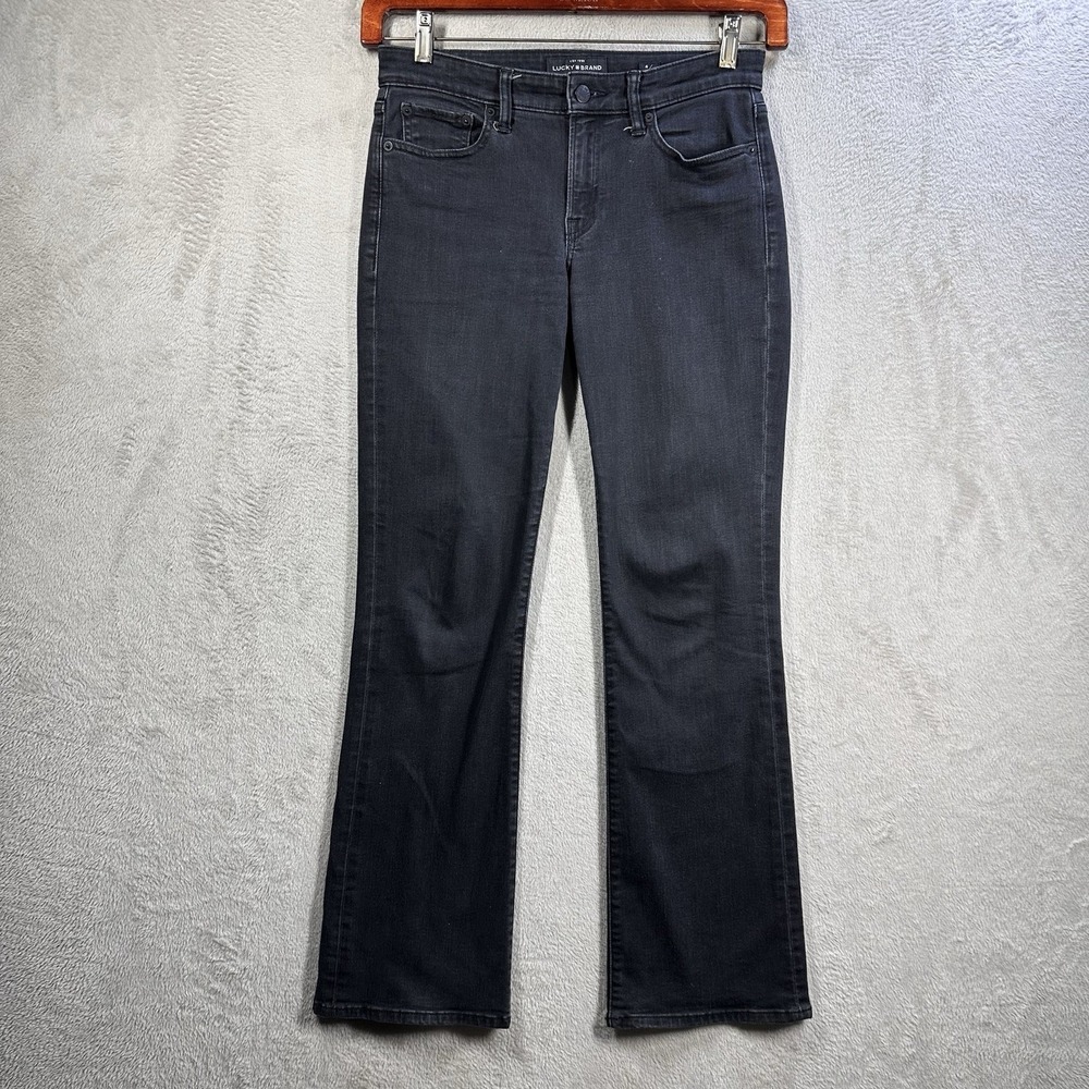Lucky Brand Black Stretch Bootcut Jeans Women's Size 4 / 27